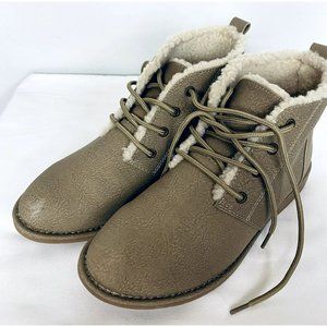 Seven Dials Mallori Womens Faux Leather Cold Weather Chukka Boots size 7.5